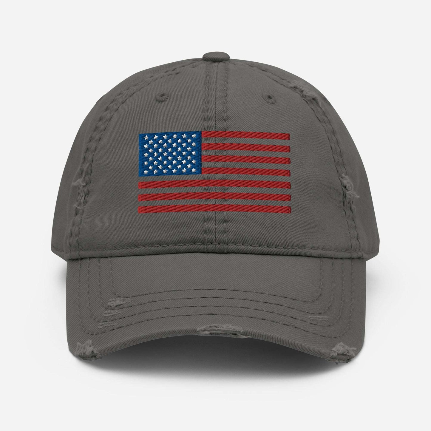 Distressed Dad Hat - "USA"