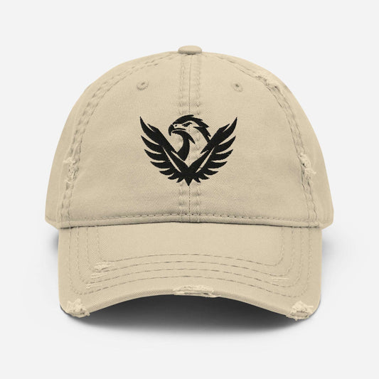 Distressed Dad Hat - "Eagle"