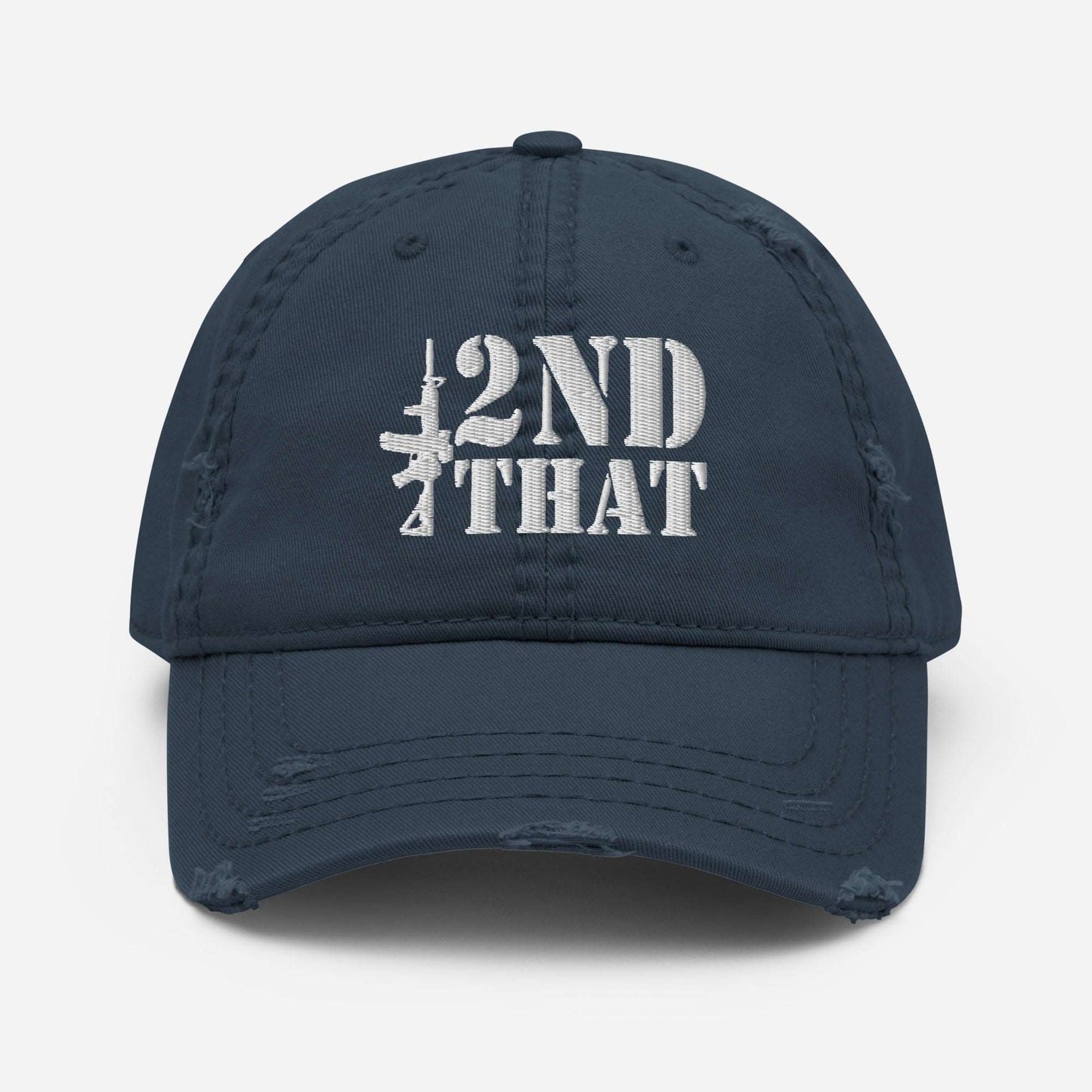 Distressed Dad Hat - "2nd That"