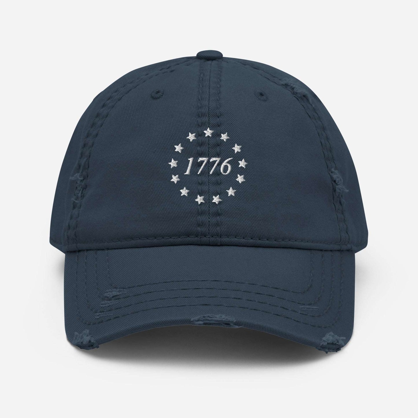 Distressed Dad Hat - "1776"