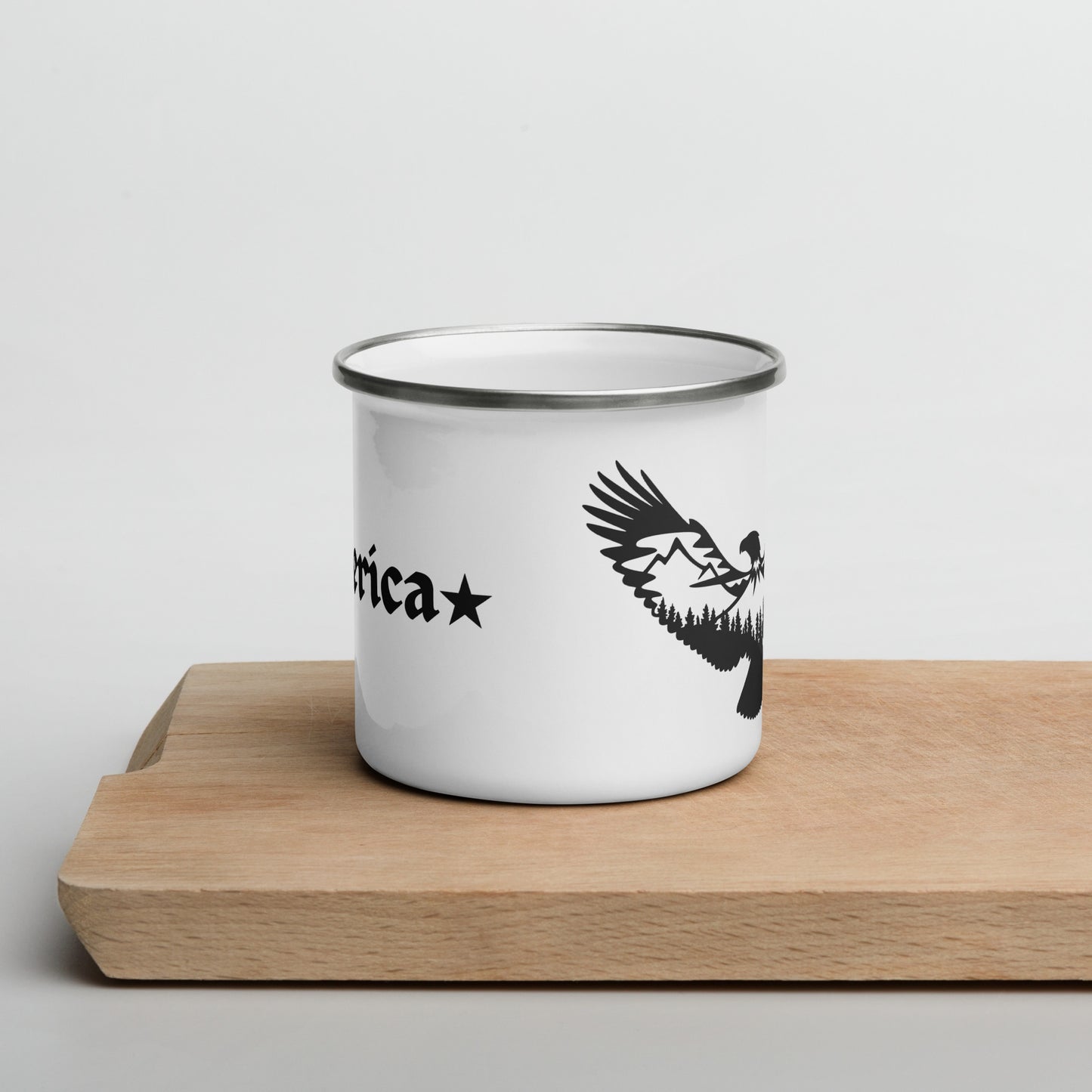 Enamel Mug "Wild Eagle"