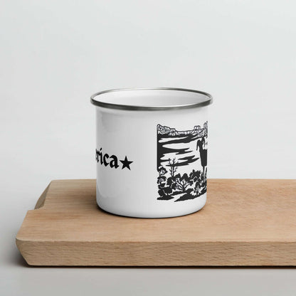 Enamel Mug "wild Barbary Sheep"