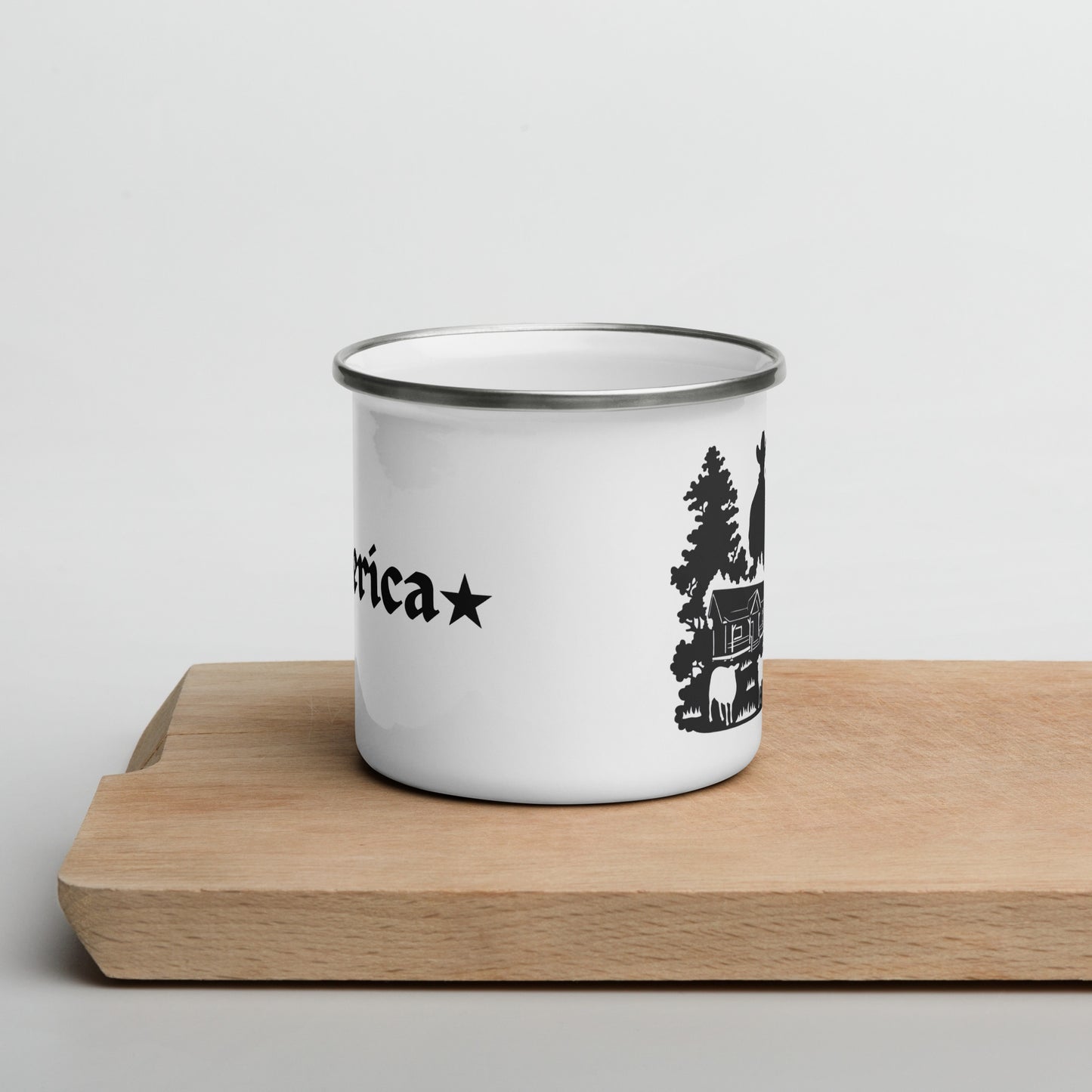 Enamel Mug "Country Lifestyle"