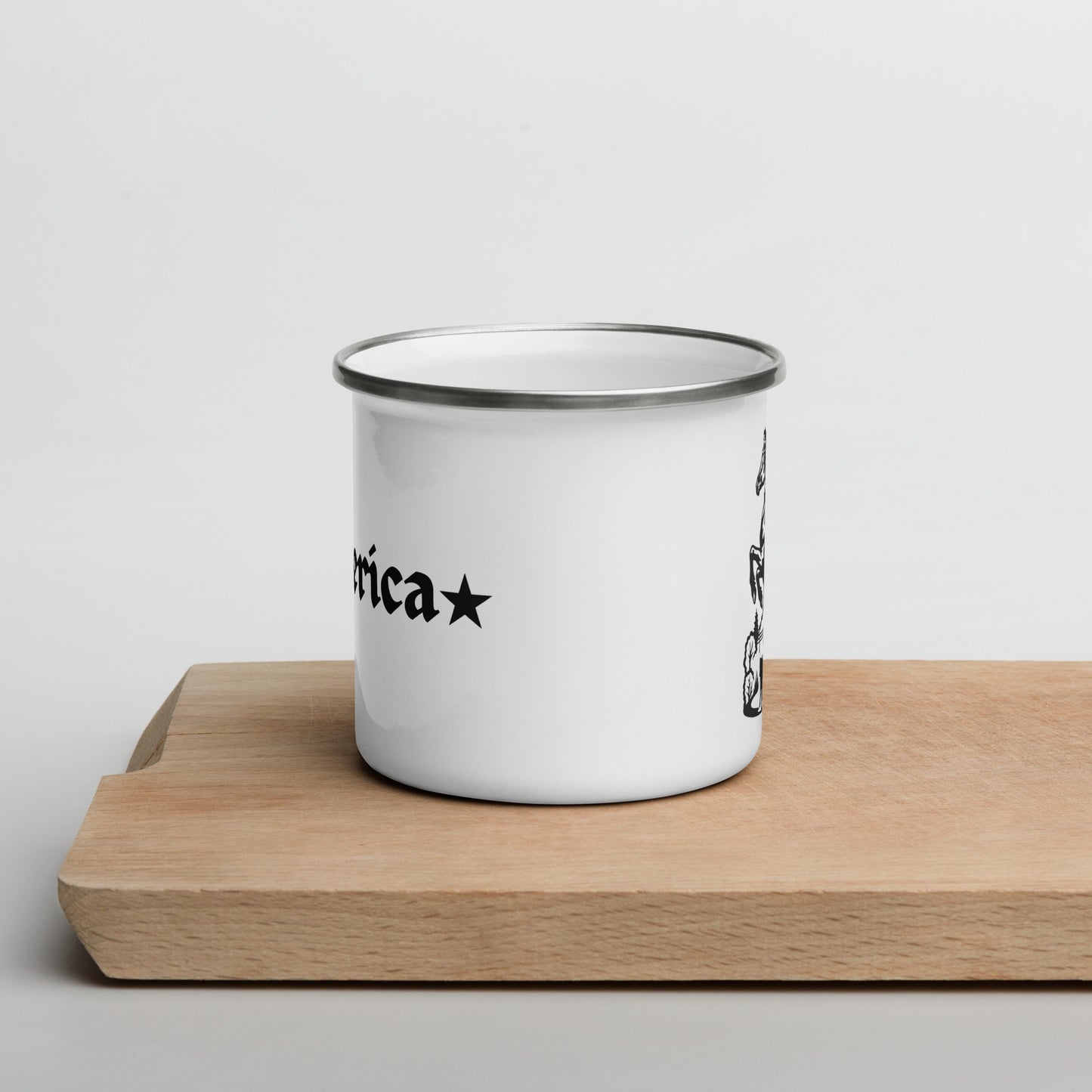 Enamel Mug "The Cowboy Life"