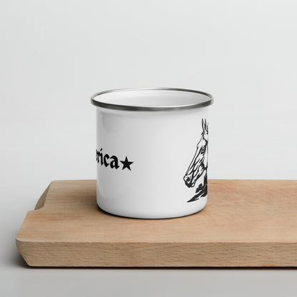 Enamel Mug "wild Mustangs"