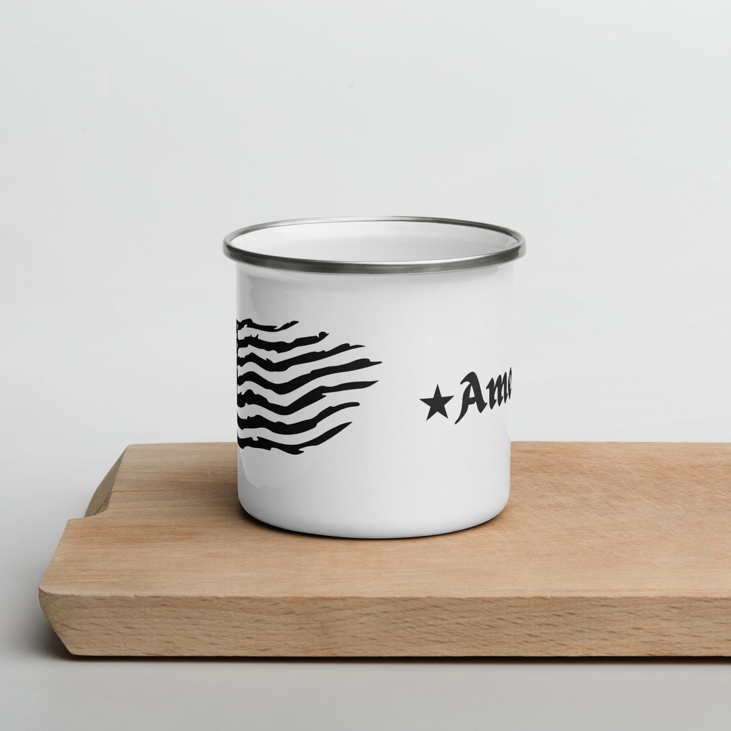 Enamel Mug "Horse Flag"