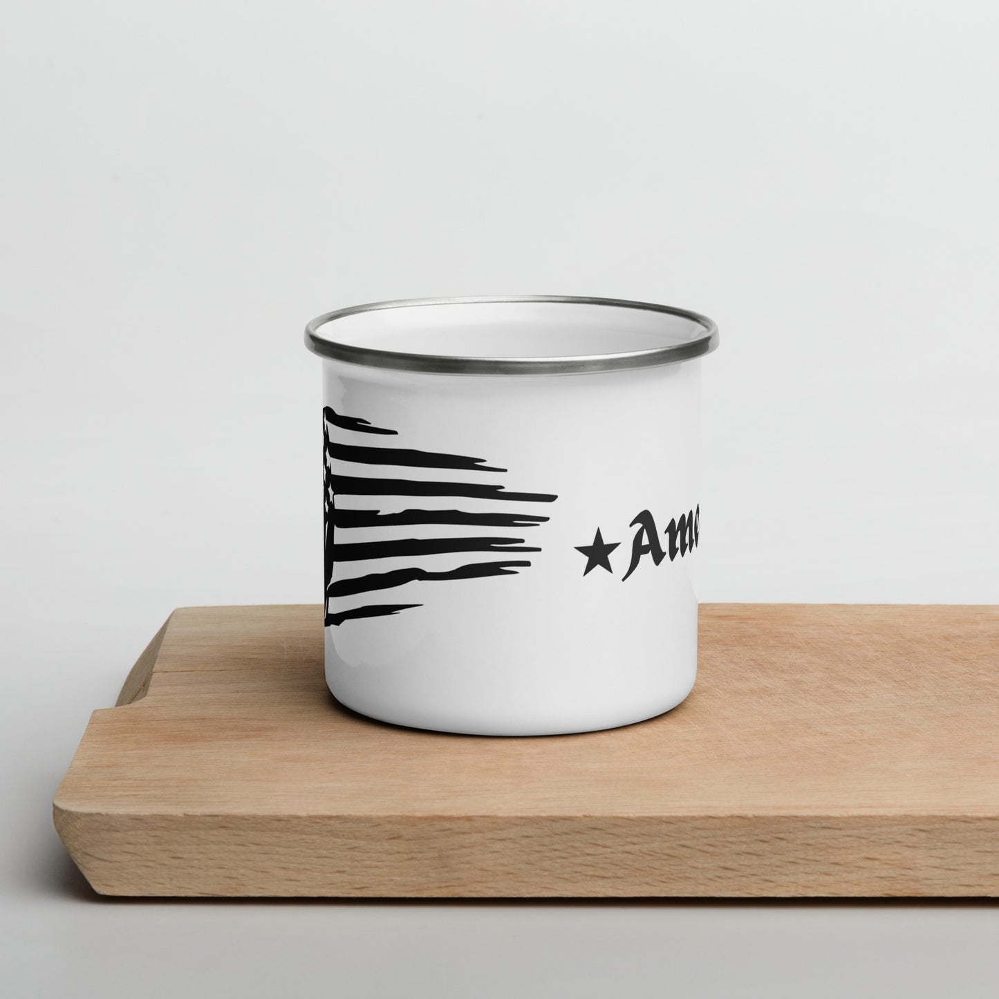 Enamel Mug "Grizzly Flag"