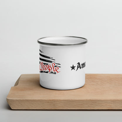 Enamel Mug "We the People"