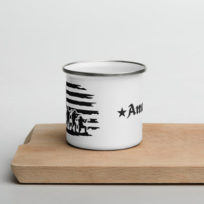 Enamel Mug "Honor our Heroes"