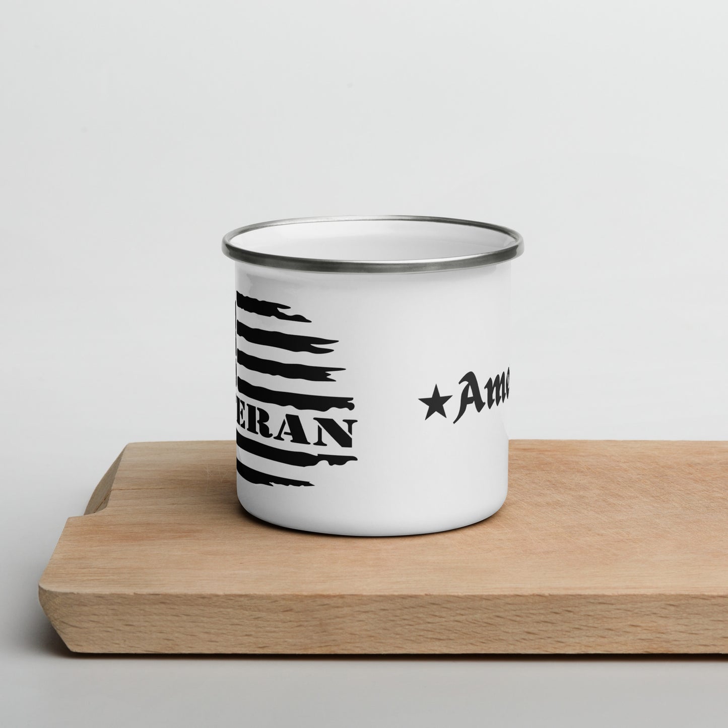 Enamel Mug "American Veteran"