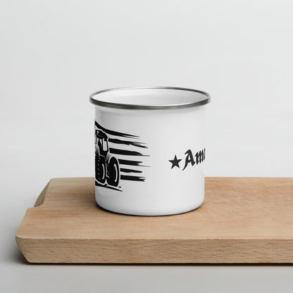 Enamel Mug "American Farmer"