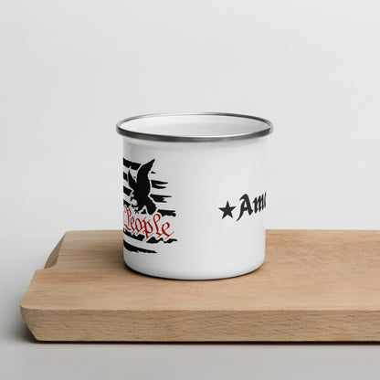 Enamel Mug "We the People 1776"