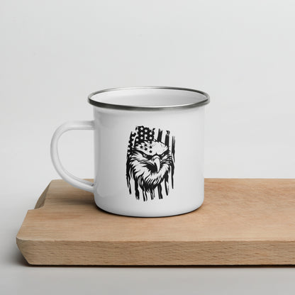 Enamel Mug "Eagle Flag"