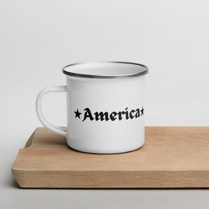 Enamel Mug "Eagle in the Wild"