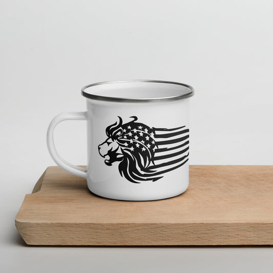 Enamel Mug "Lion Flag"