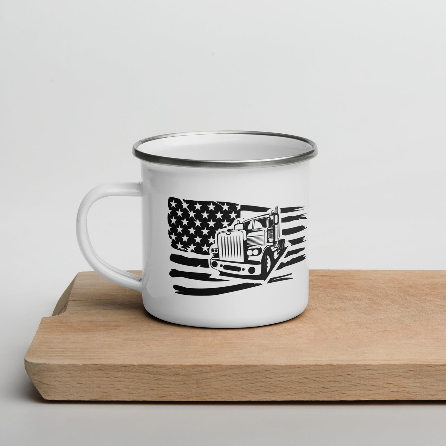 Enamel Mug "American Trucker"