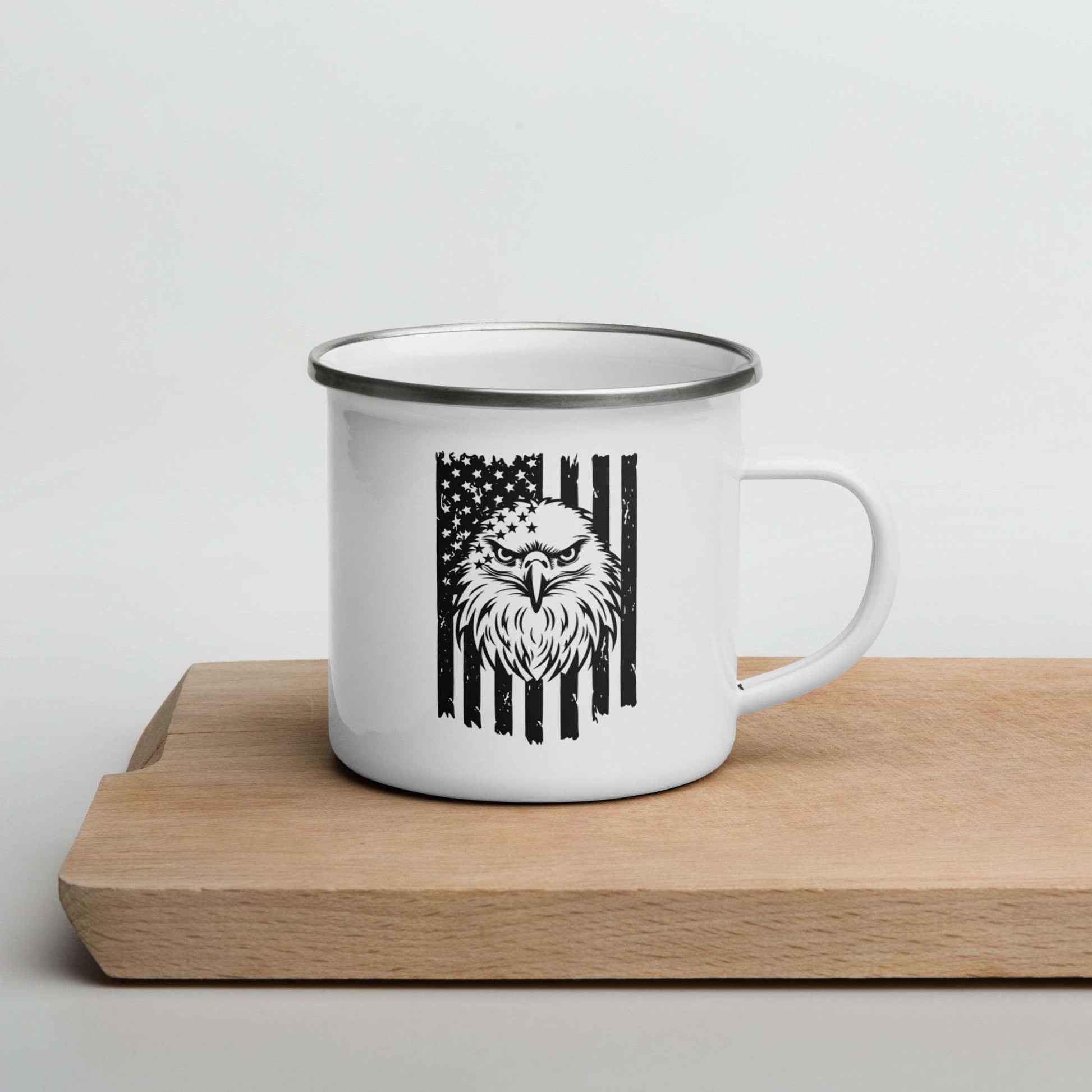 Enamel Mug "Eagle Flag"