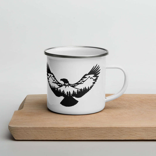 Enamel Mug "Wild Eagle"