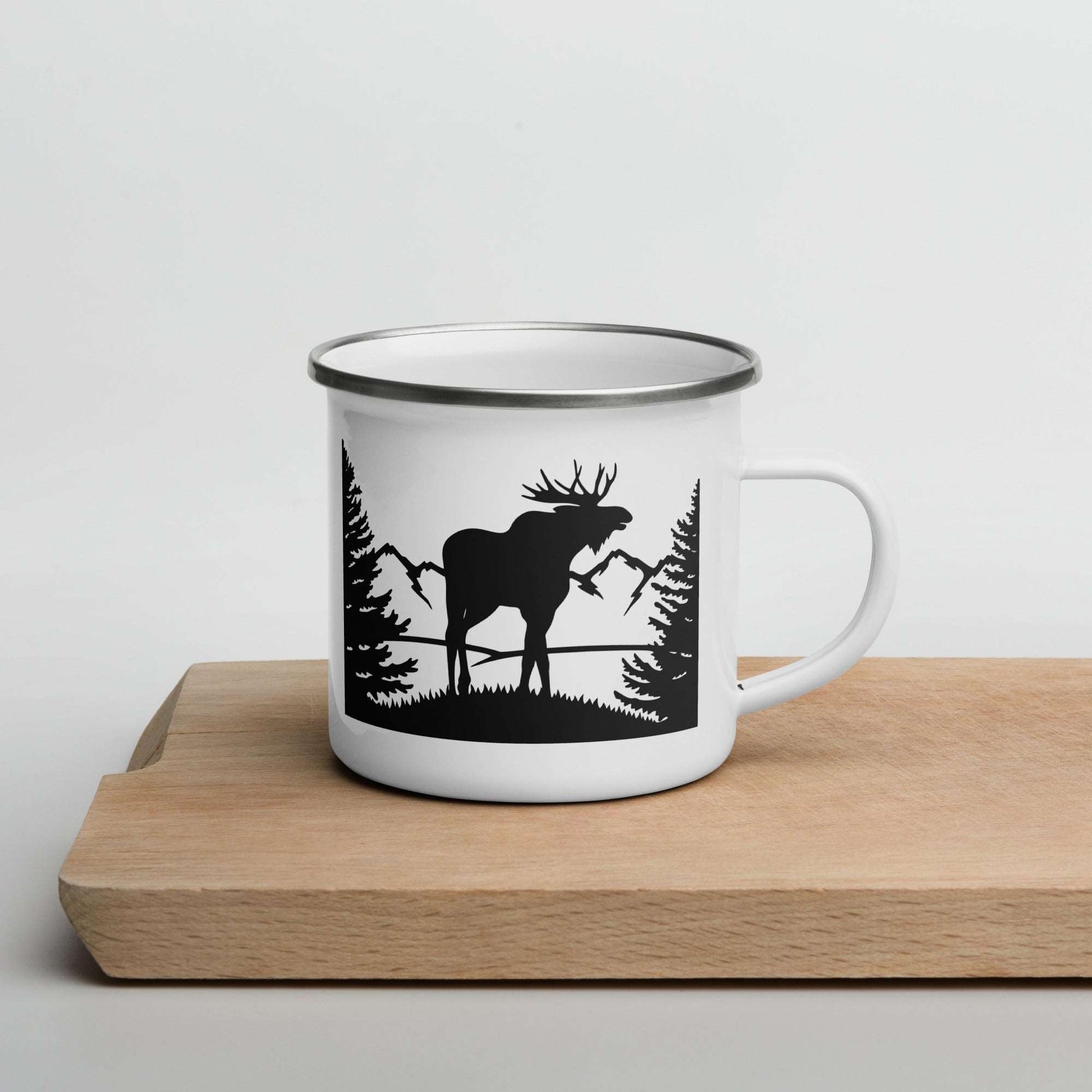 Enamel Mug "wild Moose"