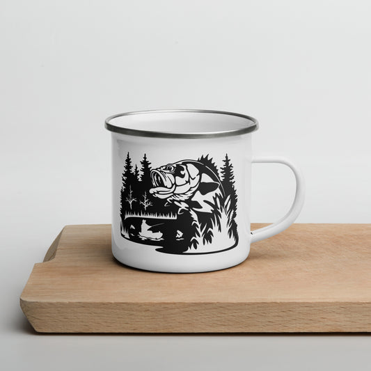 Enamel Mug "American Fishing"