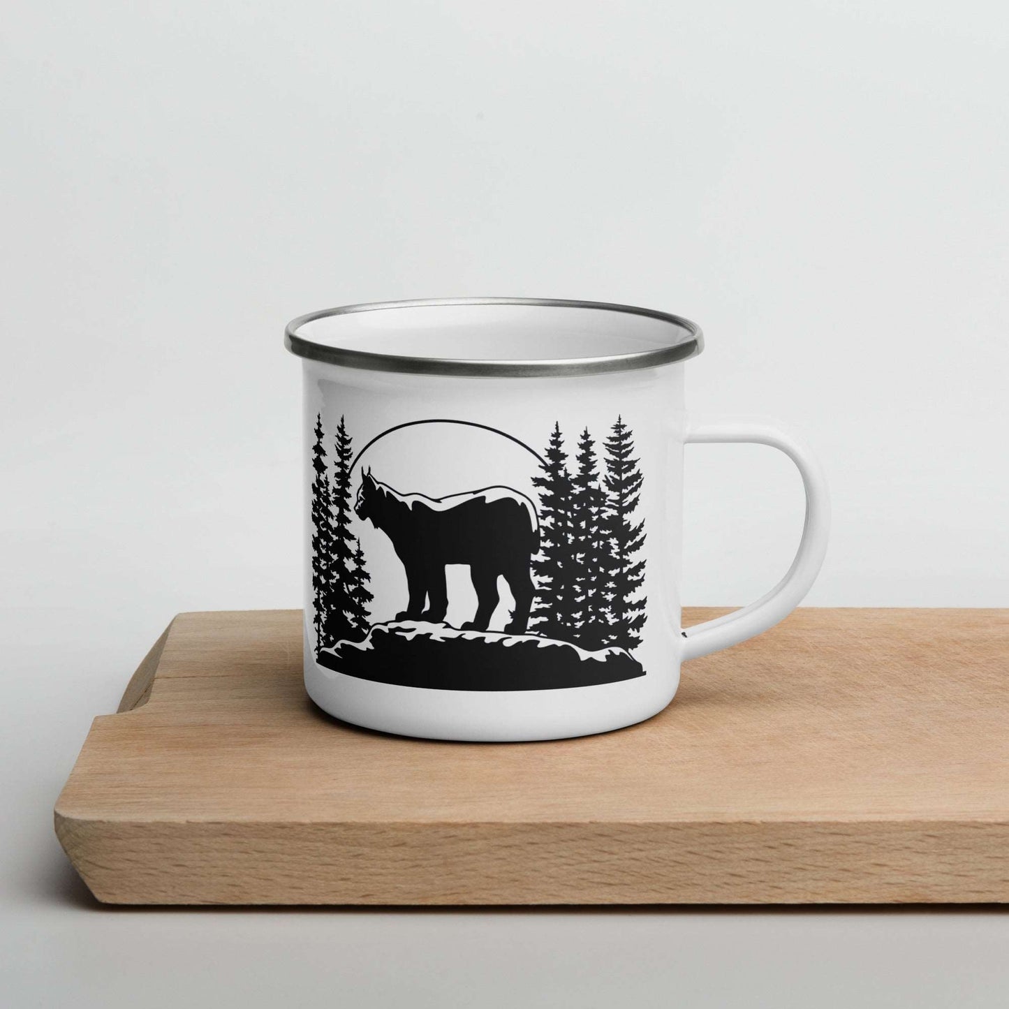 Enamel Mug "wild Lynx"