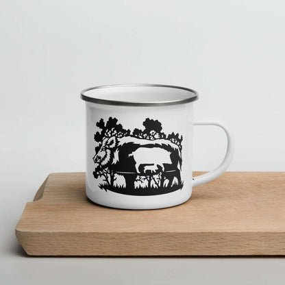 Enamel Mug "wild Boar"