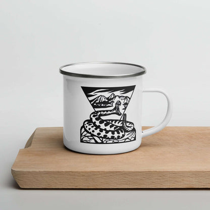 Enamel Mug "Rattlesnake"