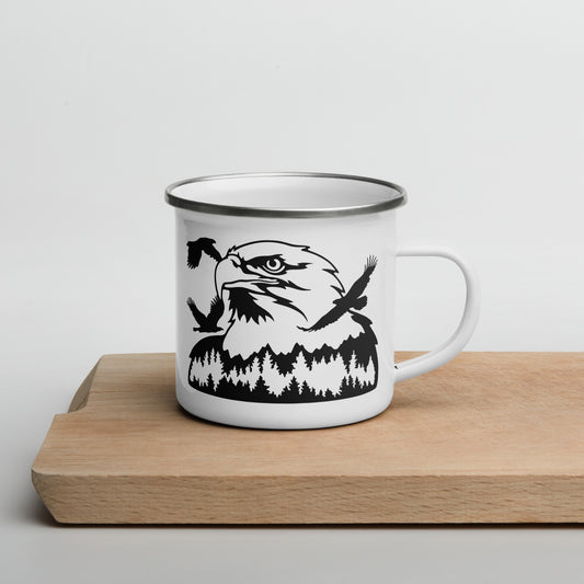 Enamel Mug "Eagle Life"