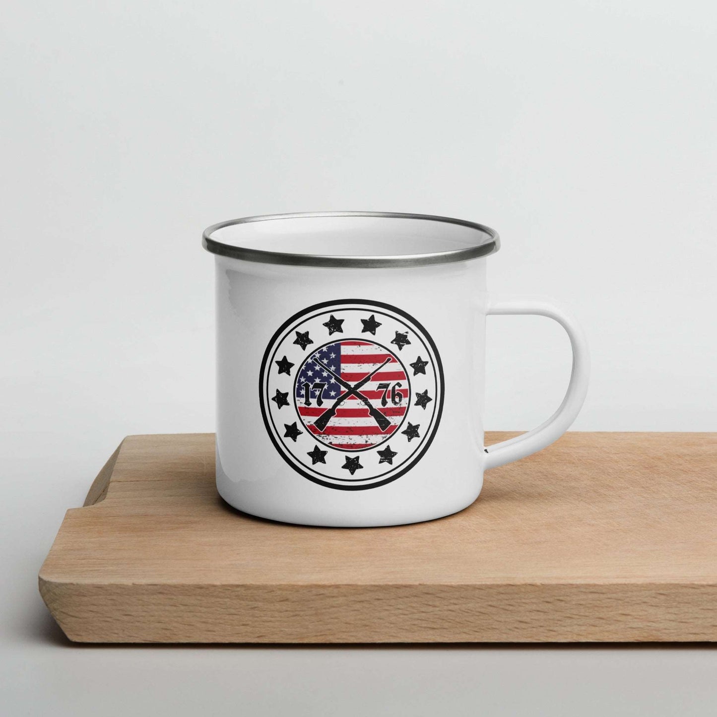 Enamel Mug "Betsy Ross Flag"