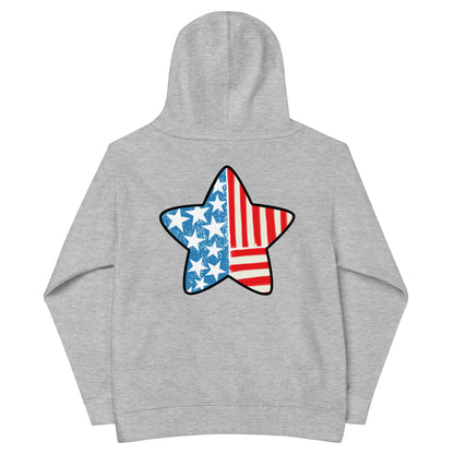 Patriotic Kids Hoodie "Star" H300019