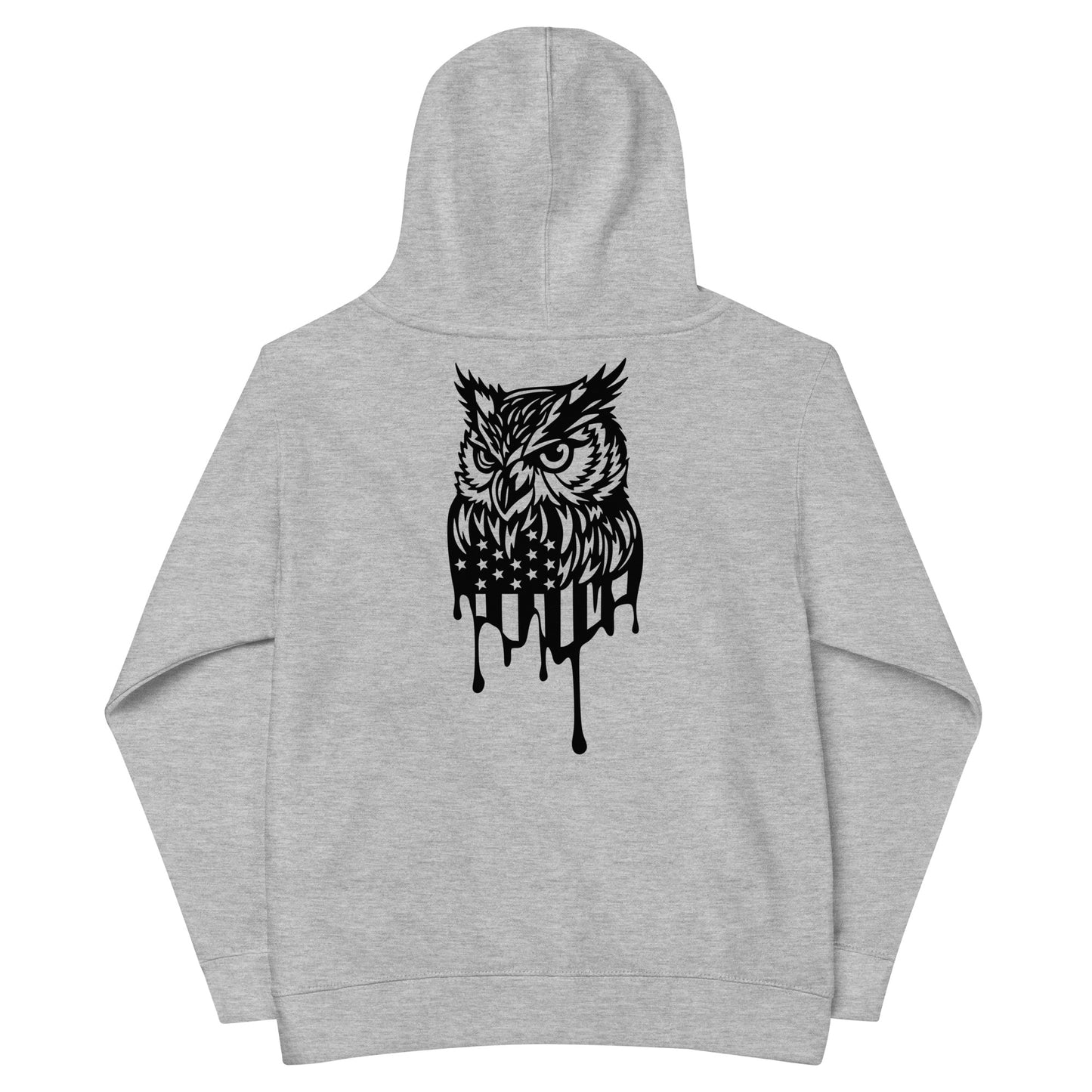 Patriotic Kids Hoodie "Owl" H300022