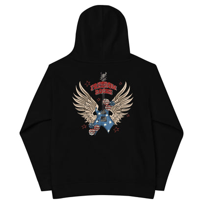 Patriotic Kids Hoodie "Freedom Rocks" H300004