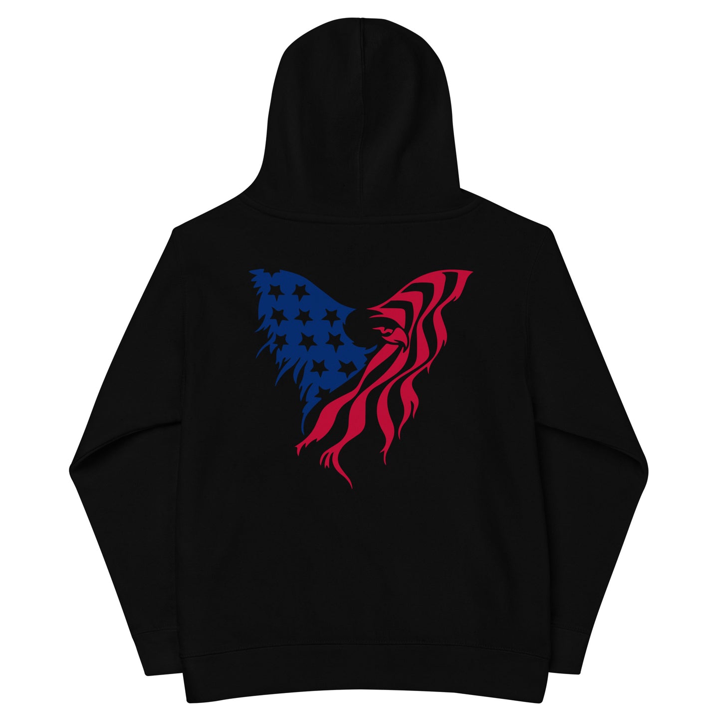 Patriotic Kids Hoodie "Eagle Flag" H300011