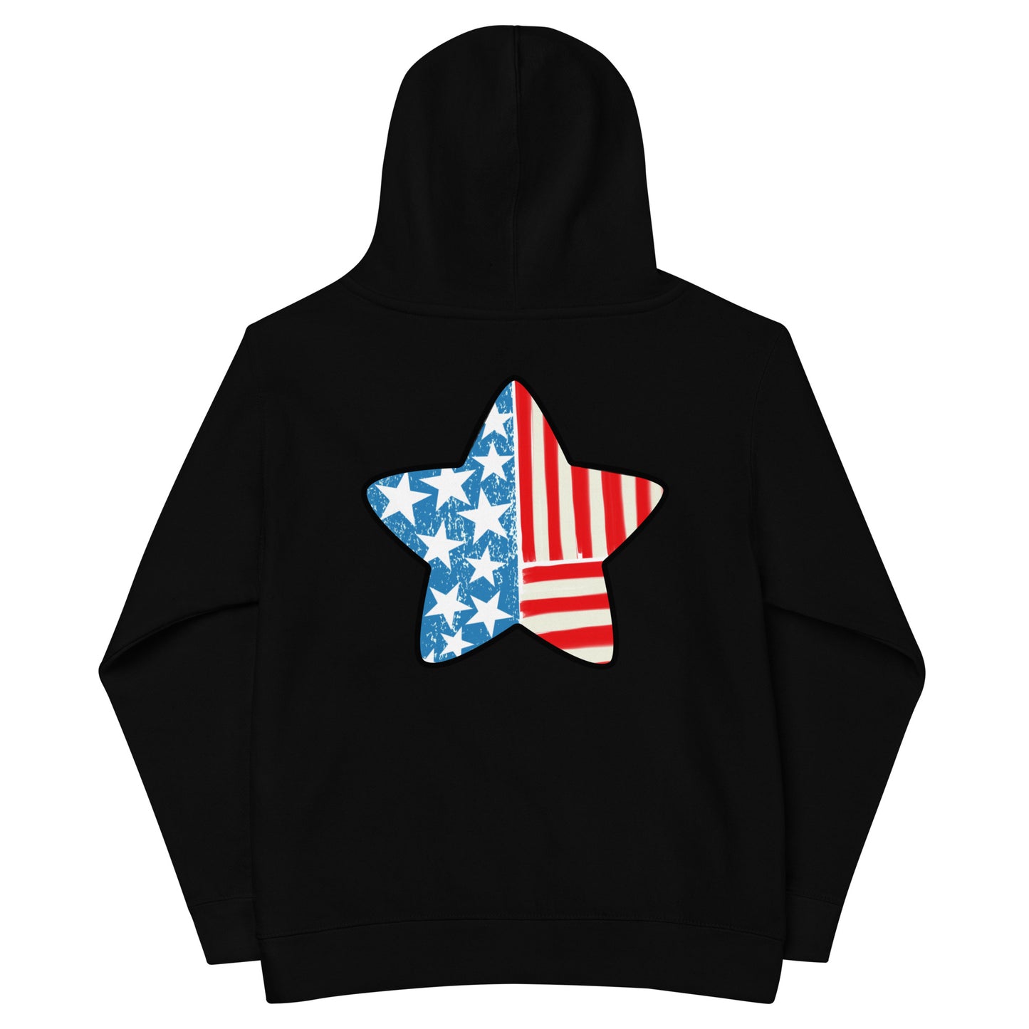 Patriotic Kids Hoodie "Star" H300019