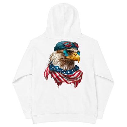 Patriotic Kids Hoodie "Cool Eagle" H300008