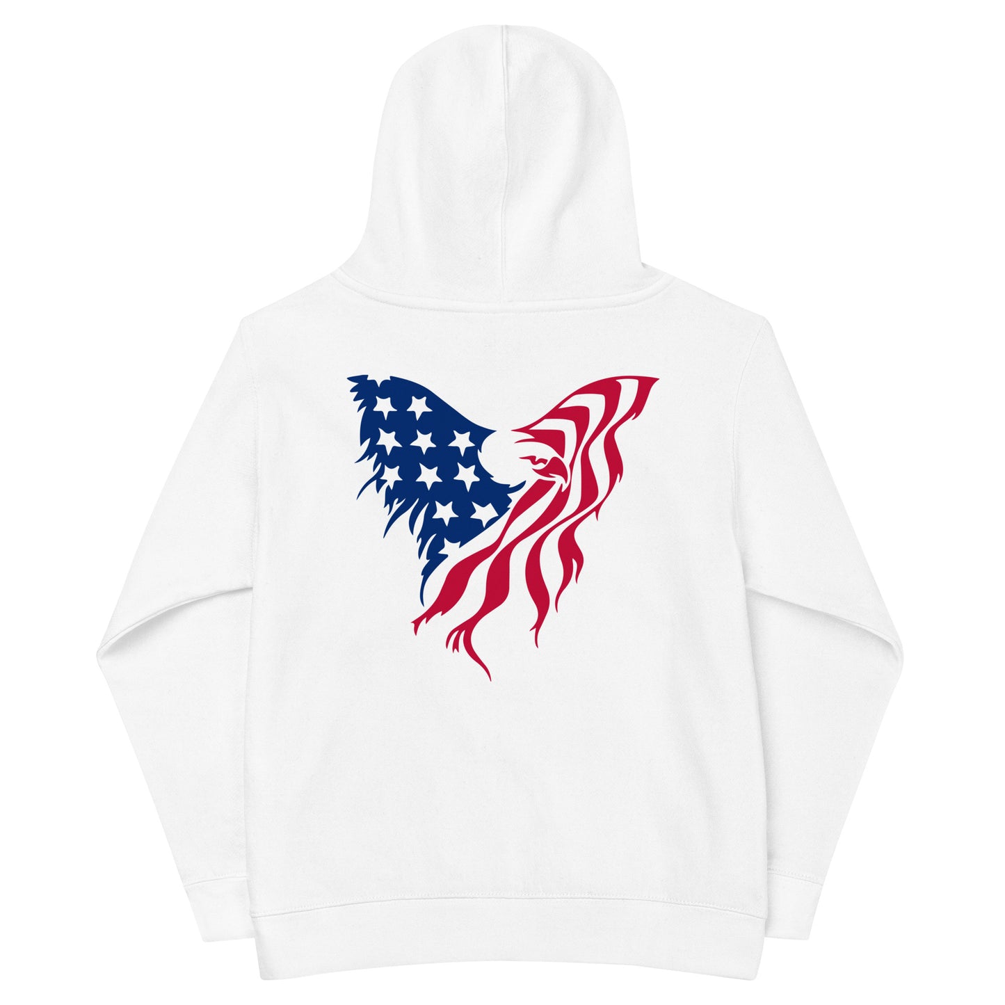 Patriotic Kids Hoodie "Eagle Flag" H300011