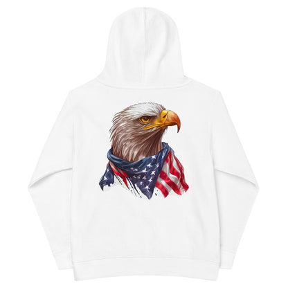 Patriotic Kids Hoodie "Proud Eagle" H300018