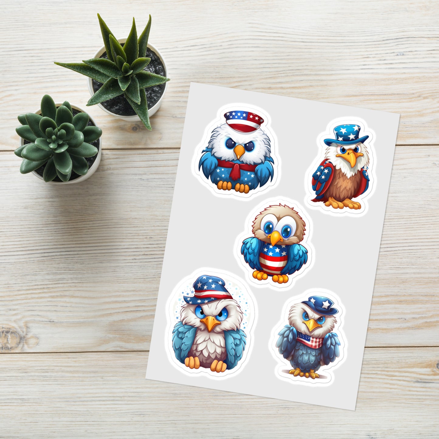 Sticker sheet "Cute Eagle" SP700012