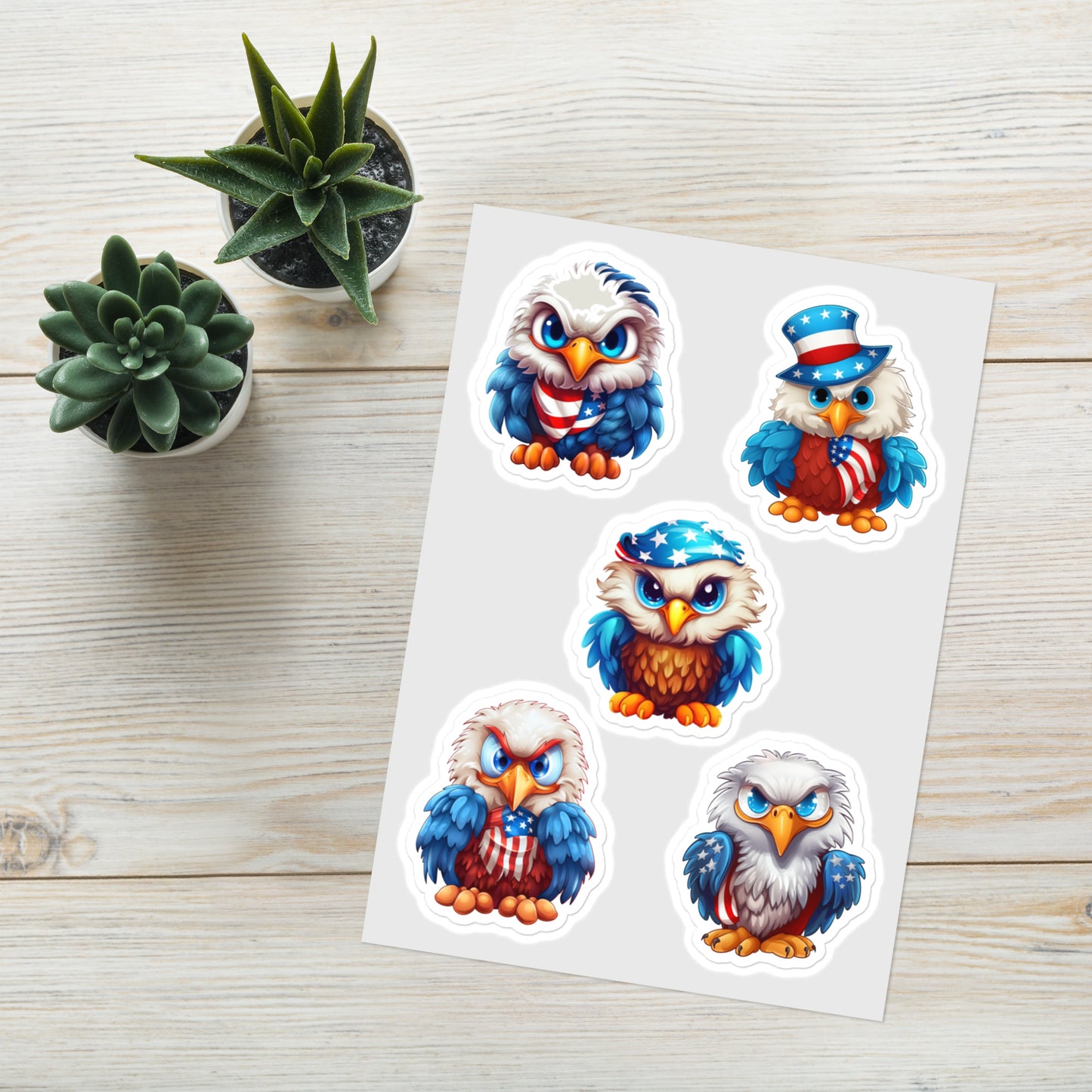 Sticker sheet "Cute Eagle" SP700014