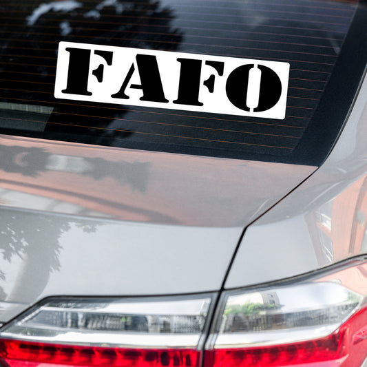 Sticker "FAFO" SP700033