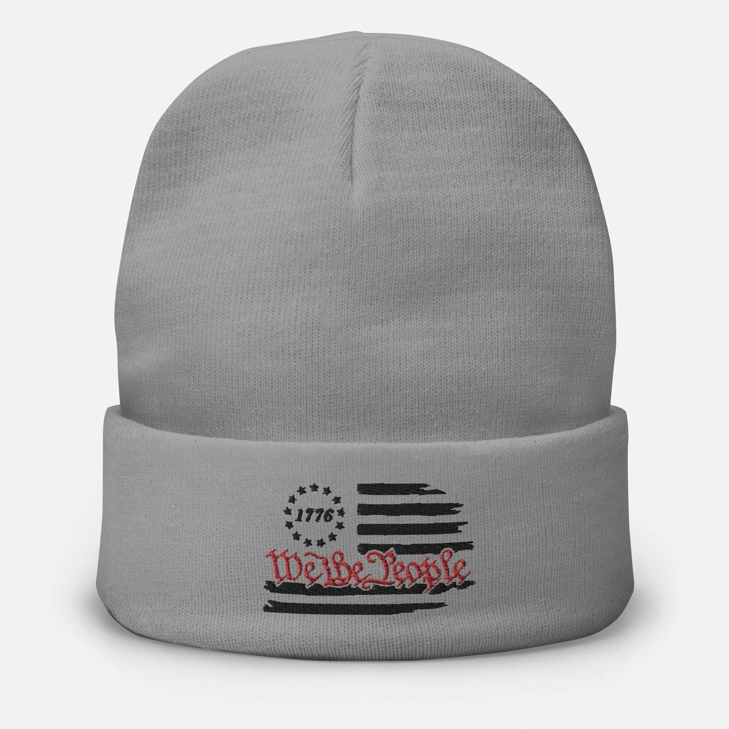 Embroidered Beanie " We the People"