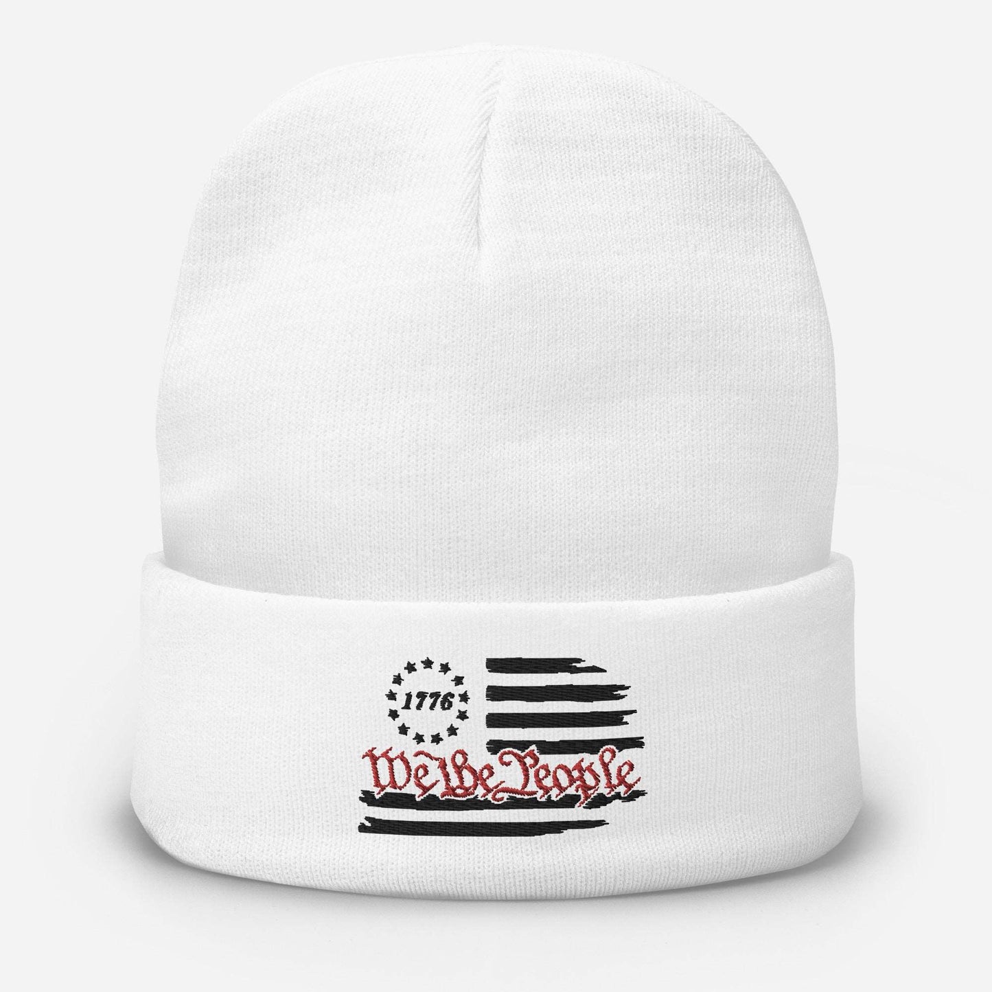 Embroidered Beanie " We the People"