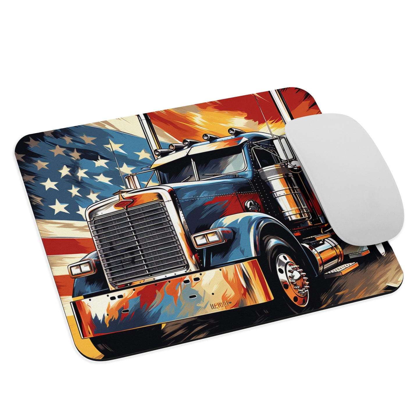 Patriotic Mousepad "American Trucker" MP700004