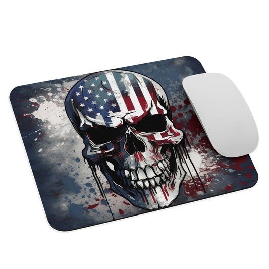 Patriotic Mousepad "Furoius Skull" MP700009