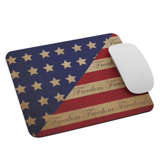 Patriotic Mousepad "American Flag Freedom" MP700011