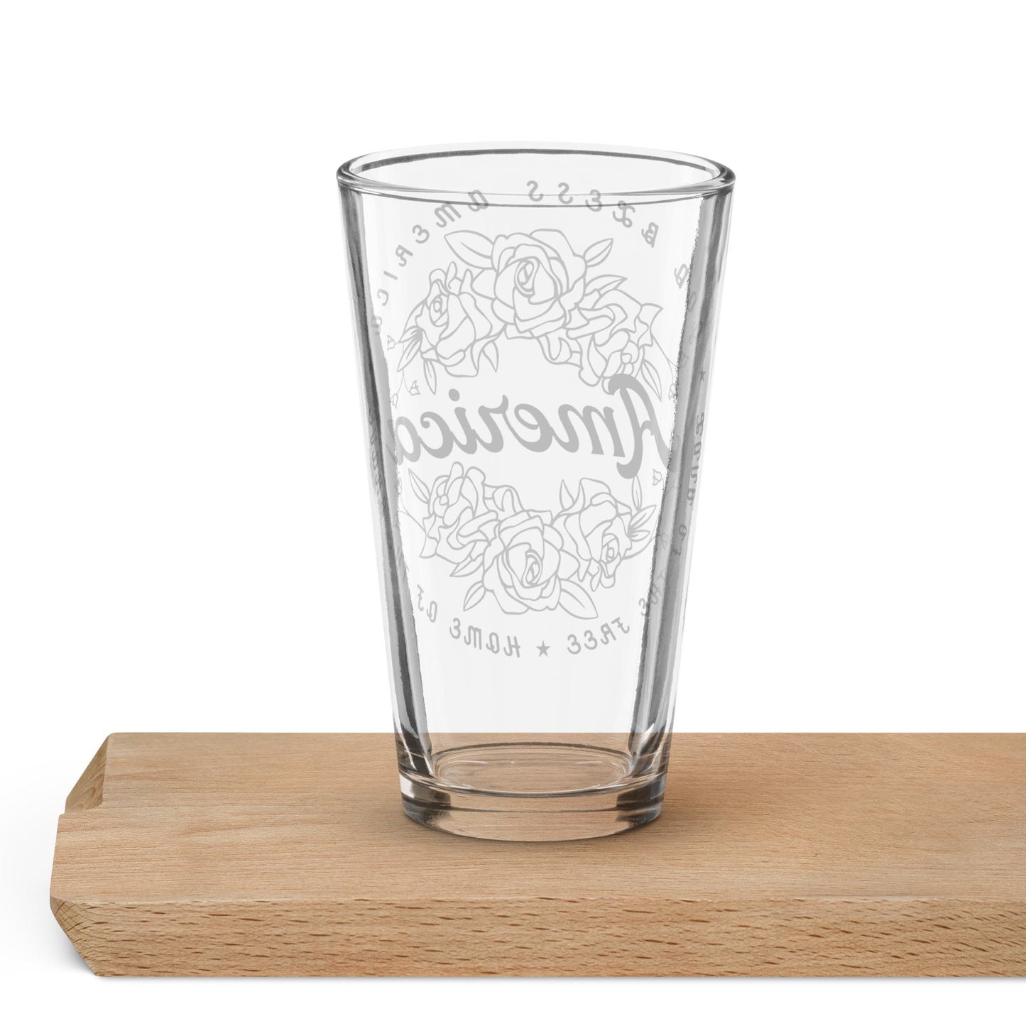 Shaker Pint Glass "America"