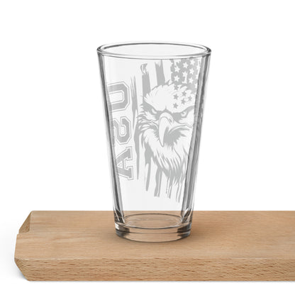 Shaker Pint Glass "USA Eagle"