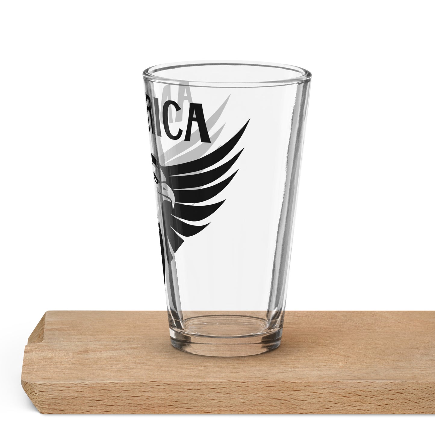 Shaker Pint Glass "America Eagle"