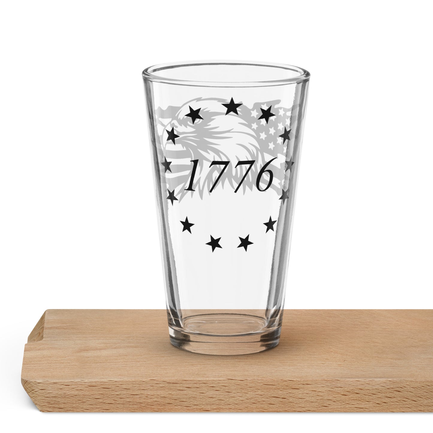 Shaker Pint Glass "1776 Eagle"