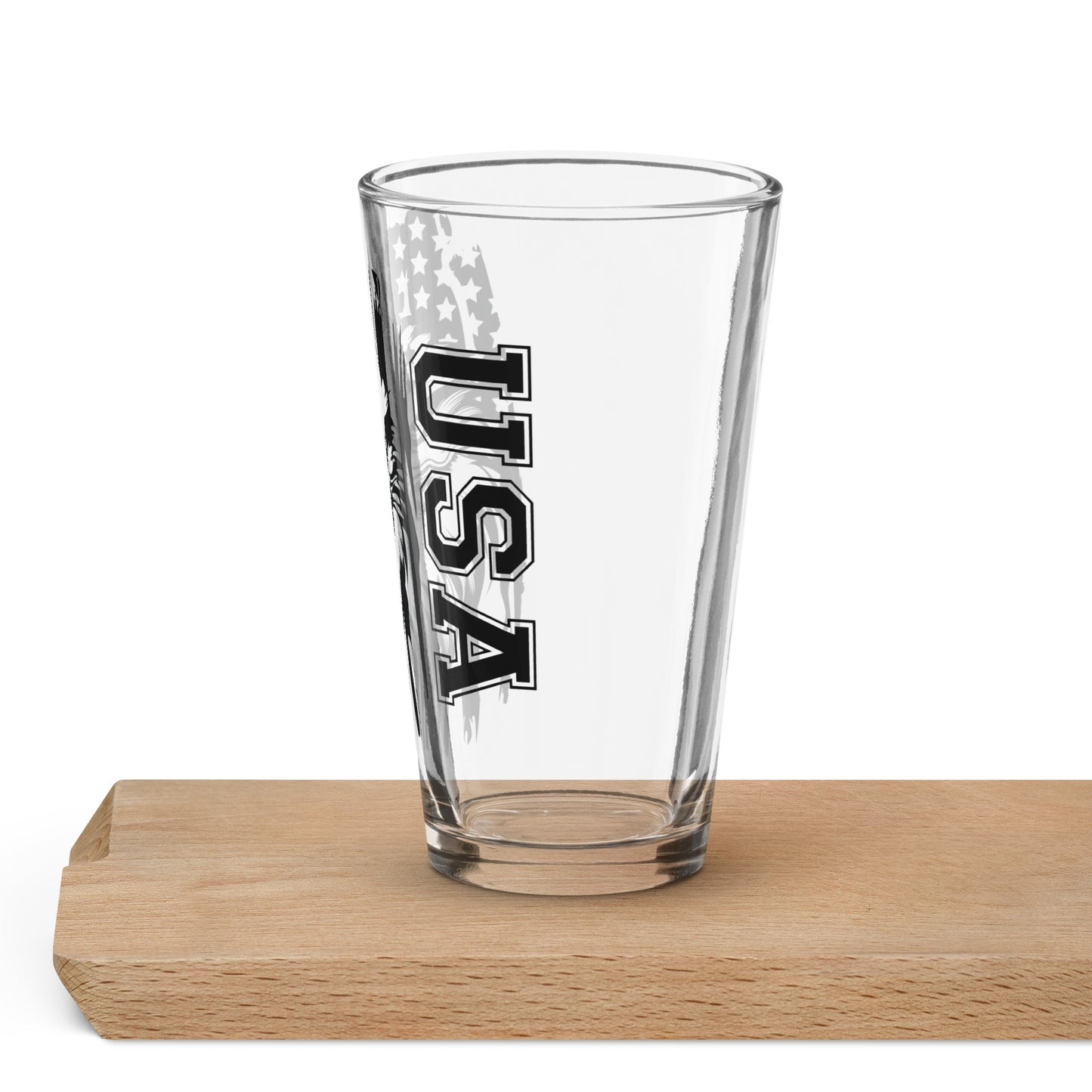 Shaker Pint Glass "USA Eagle"